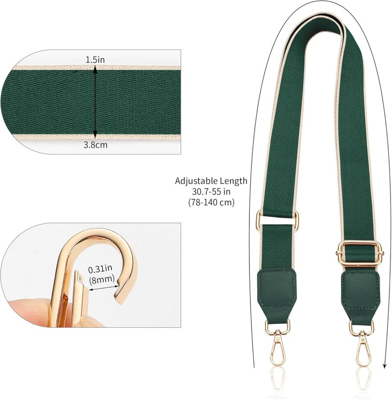 Hamdecro Store Purse Straps Replacement Crossbody, Universal Wide Shoulder Strap for Bags Adjustable Straps for Handbags - Image 5